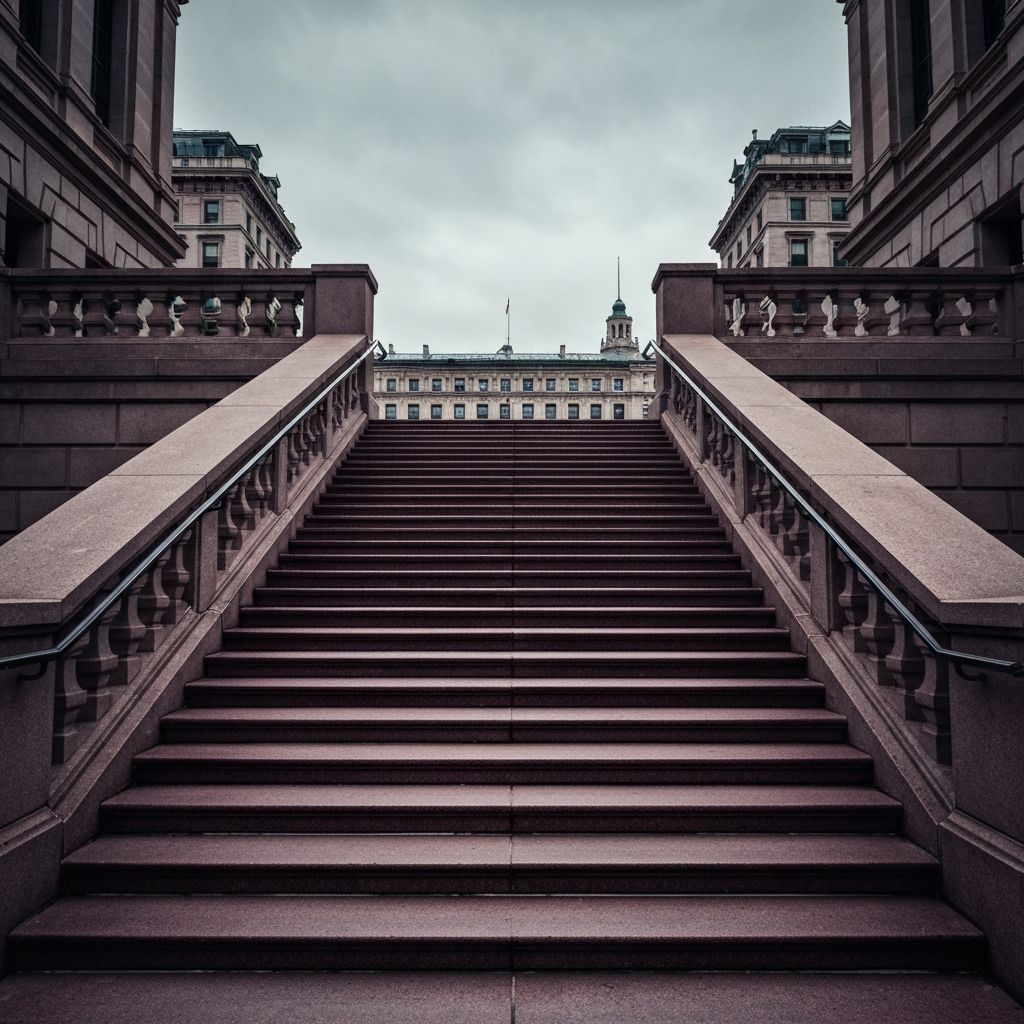 Escalier en pierre de Bourgogne